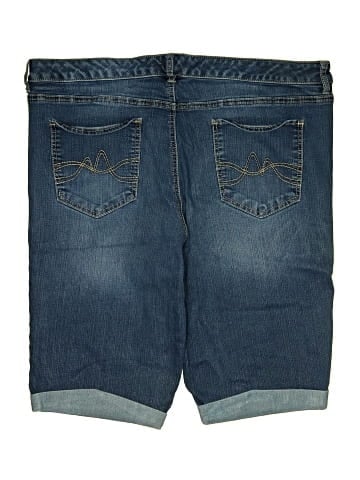 New York & Company Denim Shorts (view 2)