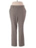 Rafaella Houndstooth Gray Dress Pants Size 18 - photo 1