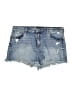 Kut from the Kloth Blue Denim Shorts Size 14 - photo 1