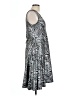 Elhoffer Essentials Animal Print Silver Cocktail Dress Size L - photo 4