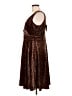 Grace Karin Animal Print Brown Cocktail Dress Size L - photo 5