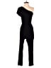 Greylin Solid Black Jumpsuit Size XS - photo 1