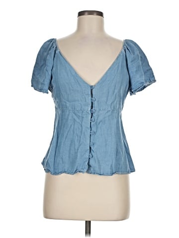 Zara Collection Short Sleeve Blouse (view 1)