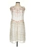 One September 100% Polyester Ivory Casual Dress Size S - photo 1