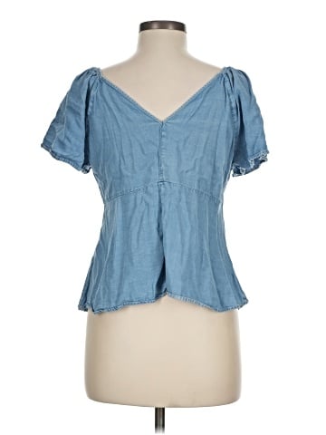 Zara Collection Short Sleeve Blouse (view 2)