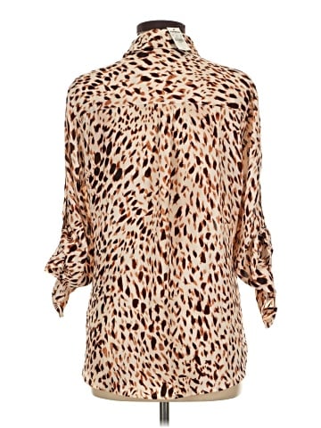Express Outlet 3/4 Sleeve Blouse (view 2)
