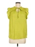 Maison d' Amelie 100% Polyester Green Sleeveless Blouse Size M - photo 1