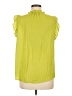 Maison d' Amelie 100% Polyester Green Sleeveless Blouse Size M - photo 2