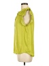 Maison d' Amelie 100% Polyester Green Sleeveless Blouse Size M - photo 5