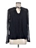 Tiny 100% Polyester Black Long Sleeve Blouse Size M - photo 1