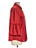 Finley 100% Polyester Red 3/4 Sleeve Blouse Size L - photo 4