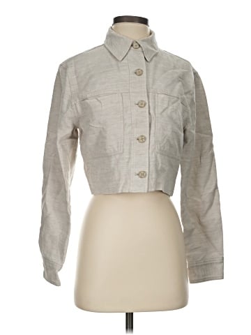 Wilfred 3/4 Sleeve Button-Down Shirt (view 1)
