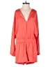 BCBGMAXAZRIA Solid Orange Romper Size XS - photo 1