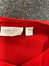 Bisou Bisou 100% Polyester Red Long Sleeve Blouse Size XL - photo 7