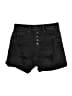 Mudd Stars Black Denim Shorts Size 0 - photo 1