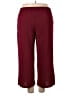 Allison Daley 100% Polyester Burgundy Active Pants Size XL Petite - photo 2