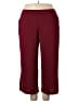 Allison Daley 100% Polyester Burgundy Active Pants Size XL Petite - photo 1