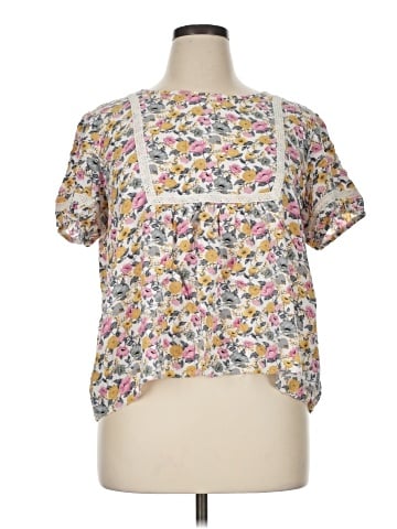 Suzanne Betro Short Sleeve Blouse (view 1)