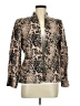 J.Crew Animal Print Gold Jacket Size 8 - photo 1