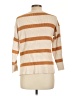 Roolee Stripes Tan Pullover Sweater Size L - photo 2