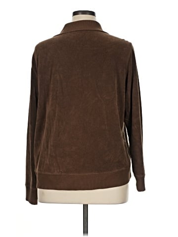 Spa by Chico's Zip Up Hoodie (view 2)
