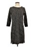 Ann Taylor LOFT Gray Casual Dress Size S (petite) - photo 1