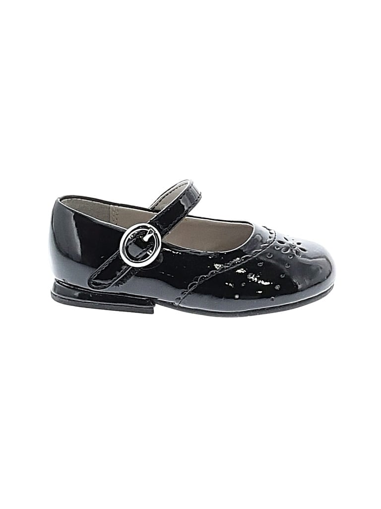 Pre-owned Stride Rite Kids' Flats In Black