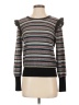 Joie Stripes Black Wool Pullover Sweater Size S (estimated) - photo 1