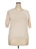 Ella Moss Ivory 3/4 Sleeve T-Shirt Size XXL - photo 1