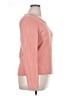 Eileen Fisher Pink Silk Pullover Sweater Size XL - photo 4