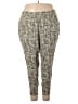 Old Navy Print Green Linen Pants Size XXL - photo 1
