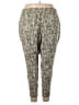 Old Navy Print Green Linen Pants Size XXL - photo 2