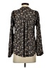 Downeast 100% Polyester Black Long Sleeve Blouse Size XS - photo 2