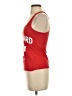 AMS 100% Cotton Red Sleeveless Top Size S - photo 5