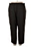 Vince. 100% Polyester Black Dress Pants Size 2X - photo 2