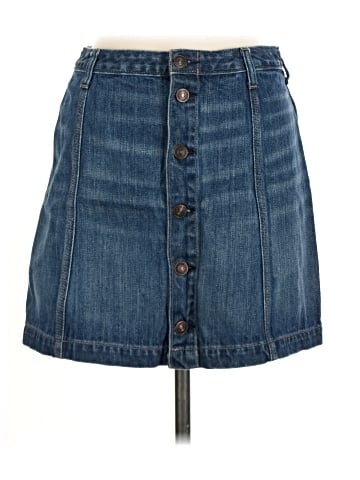 Abercrombie & Fitch Denim Skirt (view 1)