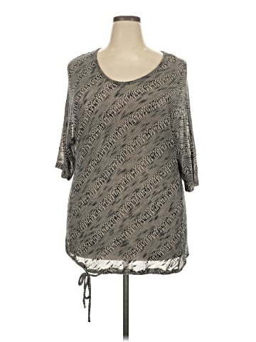 Lane Bryant 3/4 Sleeve T-Shirt (view 1)