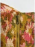 Zimmermann 100% Cotton Floral Orange 3/4 Sleeve Blouse Size 8 (2) - photo 4