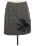 Ann Taylor LOFT Graphic Gray Formal Skirt Size 6 - photo 1