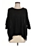 Zara W&B Collection Black Poncho Size M - photo 1