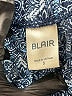 Blair 100% Polyester Paisley Blue Casual Pants Size S - photo 7