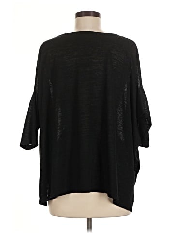 Zara W&B Collection Poncho (view 2)