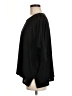 Zara W&B Collection Black Poncho Size M - photo 5
