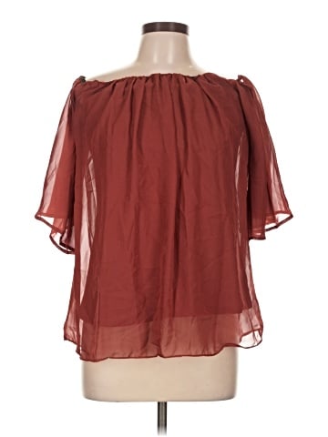 Bailey Blue 3/4 Sleeve Blouse (view 1)