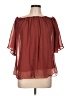 Bailey Blue 100% Polyester Burgundy 3/4 Sleeve Blouse Size L - photo 1