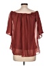 Bailey Blue 100% Polyester Burgundy 3/4 Sleeve Blouse Size L - photo 2