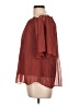 Bailey Blue 100% Polyester Burgundy 3/4 Sleeve Blouse Size L - photo 5