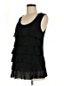 Three Seasons Maternity 100% Polyester Black Sleeveless Top Size Med Maternity - photo 1