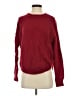 Unbranded 100% Polyester Solid Red Pullover Sweater Size S - photo 1