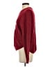 Unbranded 100% Polyester Solid Red Pullover Sweater Size S - photo 5